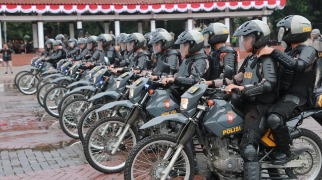 POLDA BANTEN SOSIALISASIKAN LATIHAN SIMULASI SISPAM KOTA, PADA PELAKSANAAN PEMILU 2019