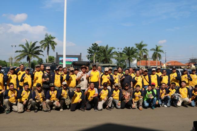 Wakapolda Banten, Lepas Tim Safari Berburu 2018 Piala Kapolda Banten.