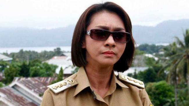 Gara-gara ke Luar Negeri, Bupati Cantik Talaud Dinonaktifkan Mendagri