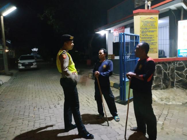 Beri Rasa Aman Kepada Warga, Dit Samapta Polda Banten Terus Laksanakan Patroli Dini Hari.
