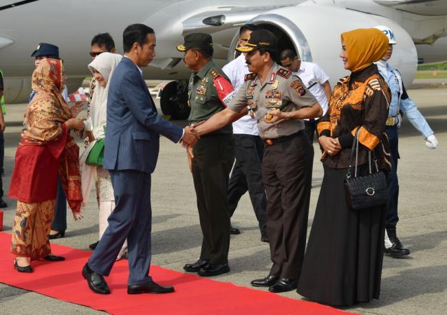 Kunjungan Kerja ke Sumbar, Presiden Resmikan KA Bandara Minangkabau