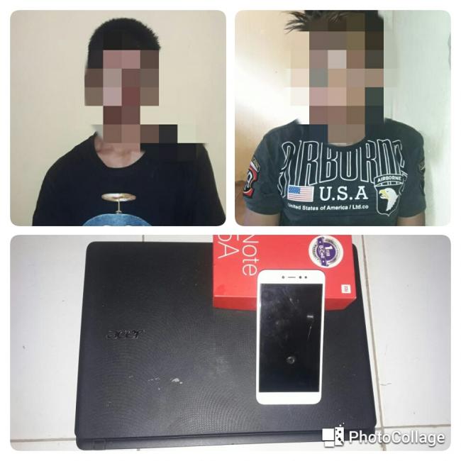 Pelaku Curat Barang Elektronik Berhasil Diamankan Polres Pandeglang