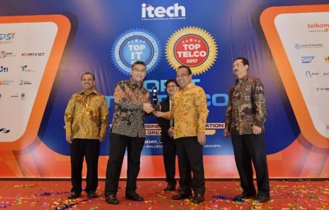 Bank Riau Kepri Meraih Penghargaan The Best Top IT Implementation 2017