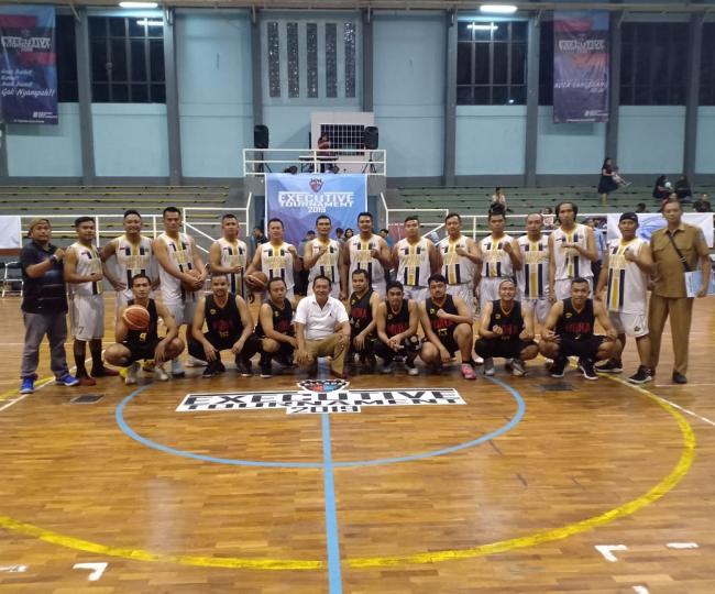 Basket Polda Banten Raih 4 Besar di Turnamen Basket All Age Eksekutif Tangerang