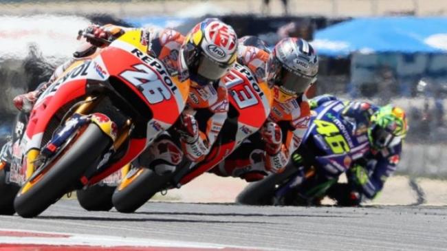 Rossi Tempel Marc Marquez, Dovizioso dan Zarco Menyusul