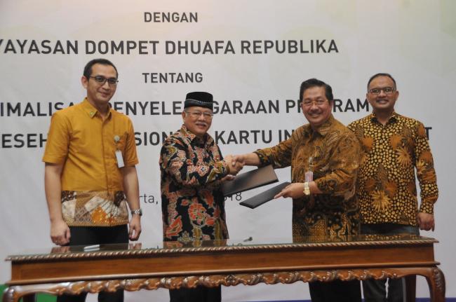 Dompet Dhuafa Republika Bantu Masyarakat Tidak Mampu Menjadi Peserta JKN-KIS