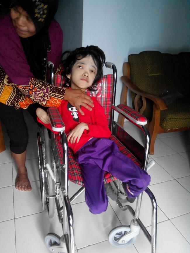 Kaum Difable Malang Ucapkan Terima Kasih kepada Sosok Wakapolresta Pekanbaru yang Peduli