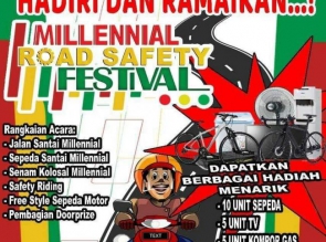 Empat Ribu Peserta Akan Hadiri Millennial Road Safety Festival 2019 di Taman Kota Bangkinang 