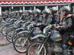 POLDA BANTEN SOSIALISASIKAN LATIHAN SIMULASI SISPAM KOTA, PADA PELAKSANAAN PEMILU 2019