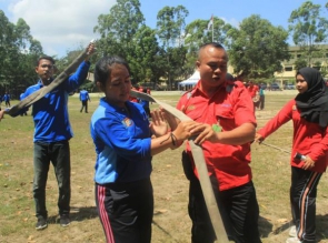 Usai Dilatih Tim Fire Fighter PT RAPP, Ratusan Mahasiswa Unilak Daftar Jadi Relawan Karhutla