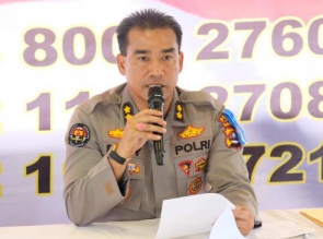 Humas Polri Laksanakan Press Conference Hari ke 5 Pasca Tsunami
