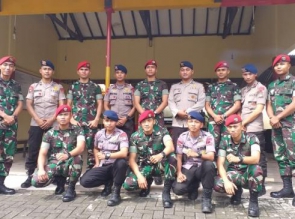 Brimob Polda Banten dan Kopassus Gelar Latihan Bersama