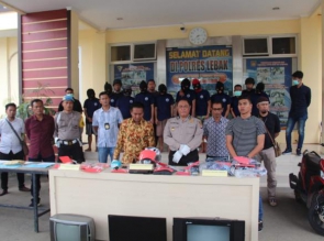 POLRES LEBAK TANGKAP PELAKU PEMERKOSAAN, DENGAN MODUS TAWARI PEKERJAAN KEPADA KORBAN