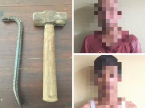 Satreskrim Polres Pandeglang Amankan 2 Orang Pelaku Pembongkar Distro