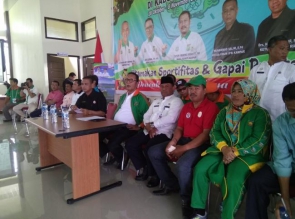 Bupati dan Sekda kab Kampar Saksikan Final Kategori Seni Regu