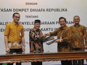 Dompet Dhuafa Republika Bantu Masyarakat Tidak Mampu Menjadi Peserta JKN-KIS