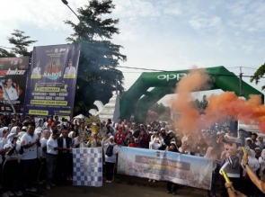 Polda Banten Gelar Collour Festival Millenial ajak masyarakat tertib berlalu lintas.