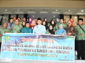 Shearing Program,  K3S Kampar Study Banding Ke Kabupaten Bintan Kepri.