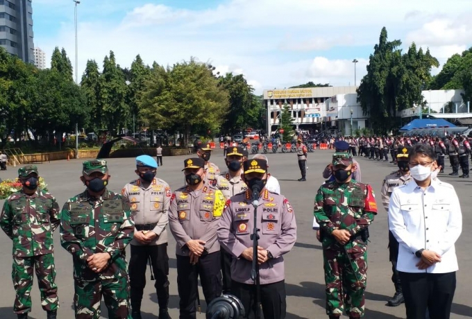 40.366 Bhabinkamtimas Dilepas Kapolri Sebagai Tracer Penyebaran Covid-19