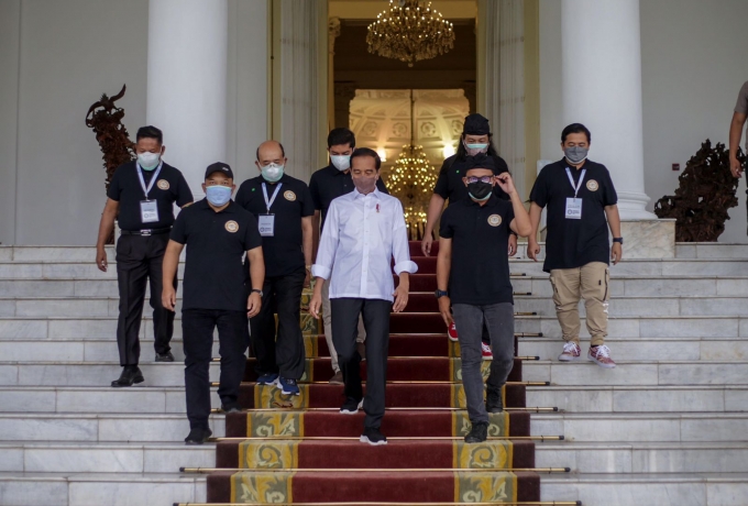 Momentum Kogres JKPI 2021 di Bogor, Wabup Siak Temui Jokowi 