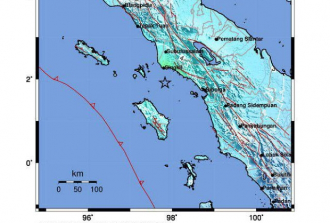 Aceh Singkil Diguncang Gempa M6,2