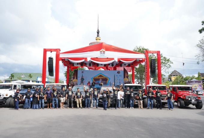 TLCI Chapter#2 Riau Sabet Juara 1 Kategori Modifikasi Overland di Perhelatan Akbar Jamnas V di Jambi