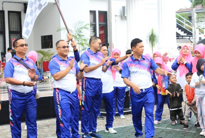 Meriahkan HBA Ke 63, Kejari Bungo Gelar Pekan Olah Raga Bagi Seluruh Pegawai Beserta Keluarga