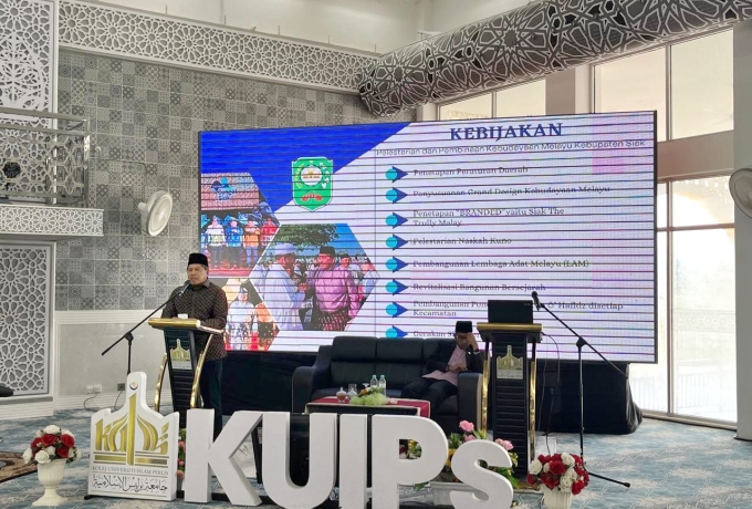 Bupati Alfedri Jadi Keynote Speaker Seminar Antara Bangsa Peradaban Ummah di Perlis
