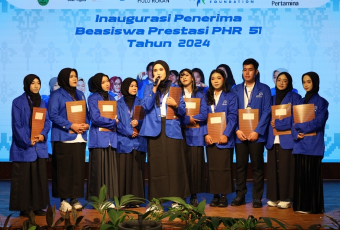 PHR Sambut 10 Putra Putri Terbaik Riau Penerima Beasiswa Prestasi 2024