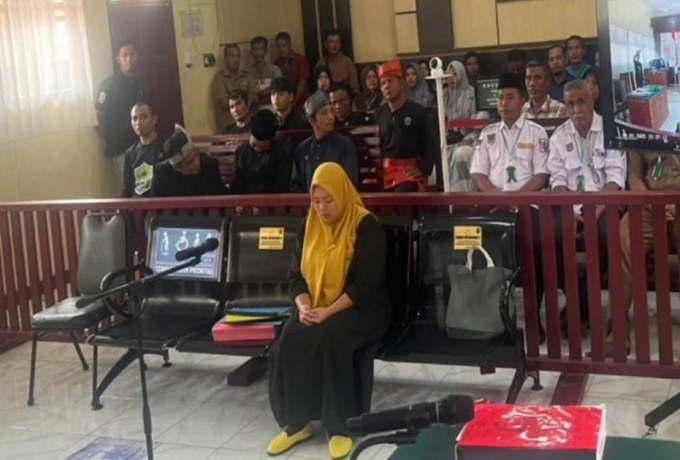 Terbukti Gandakan Surat Tanah, Pengadilan Negeri Rengat Vonis 1 Tahun Penjara Mantan Kades Seberida