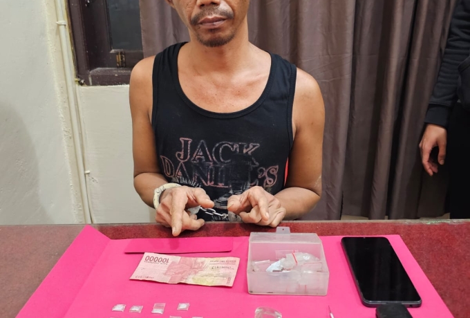 Polsek Lirik Tangkap Pengedar Sabu 3,02 Gram di Desa Japura