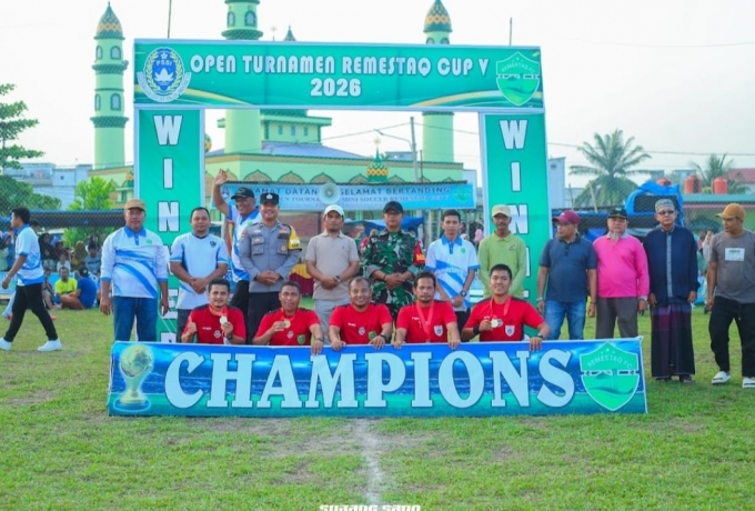 Babinsa Koramil 14/Kepenuhan Hadir ditengah masyarakat dalam Kegiatan Kepemudaan