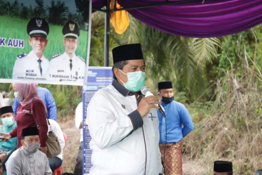 Ini Kata Alfedri Saat Panen Padi di Kampung Laksamana, Sabak Auh