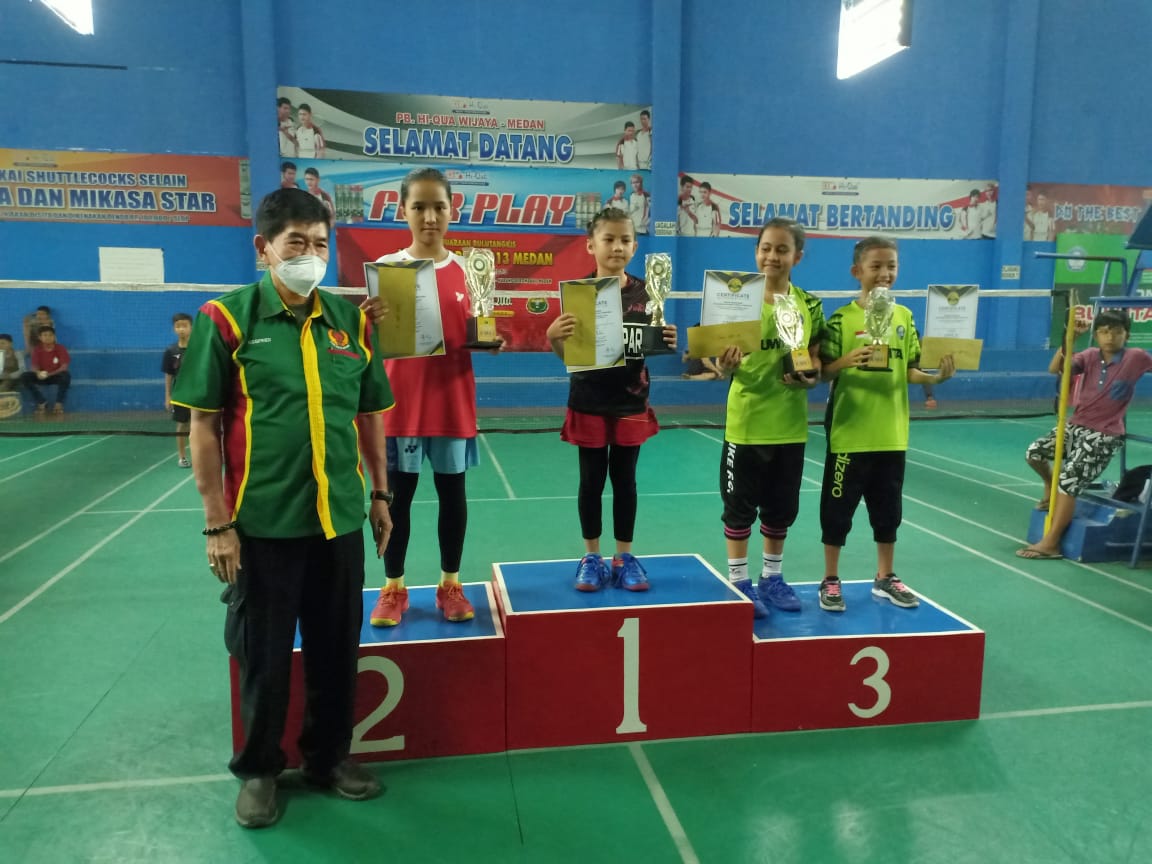Juara 1 Hiqua Wijaya Open, Adelia Anjani Ini Kado Buat Ketua KONI Kampar Dan Jajaran Yang Baru Dilan