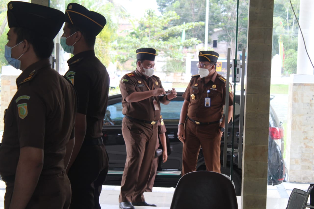 Kejari Kampar Sambut Kedatangan Tim Pengawasan dari Kejati Riau