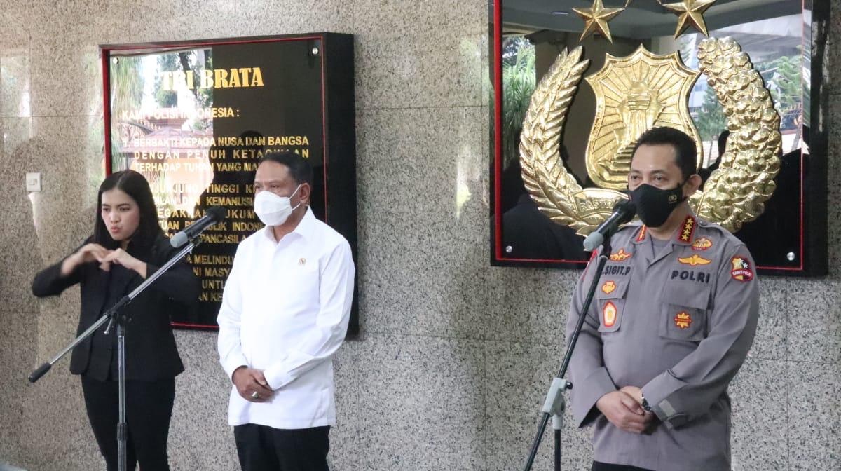 Menpora Sambangi Kapolri Bahas Pelaksanaan Kegiatan Olahraga Dimasa Pandemi