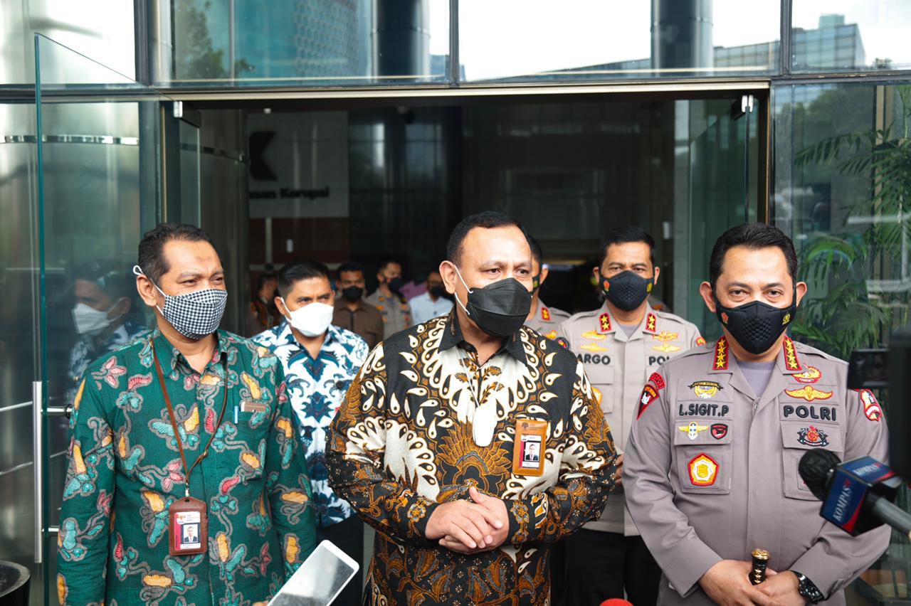 Kunjungi KPK, Kapolri Bicarakan Penguatan SDM, Pencegahan Hingga Joint Investigasi  