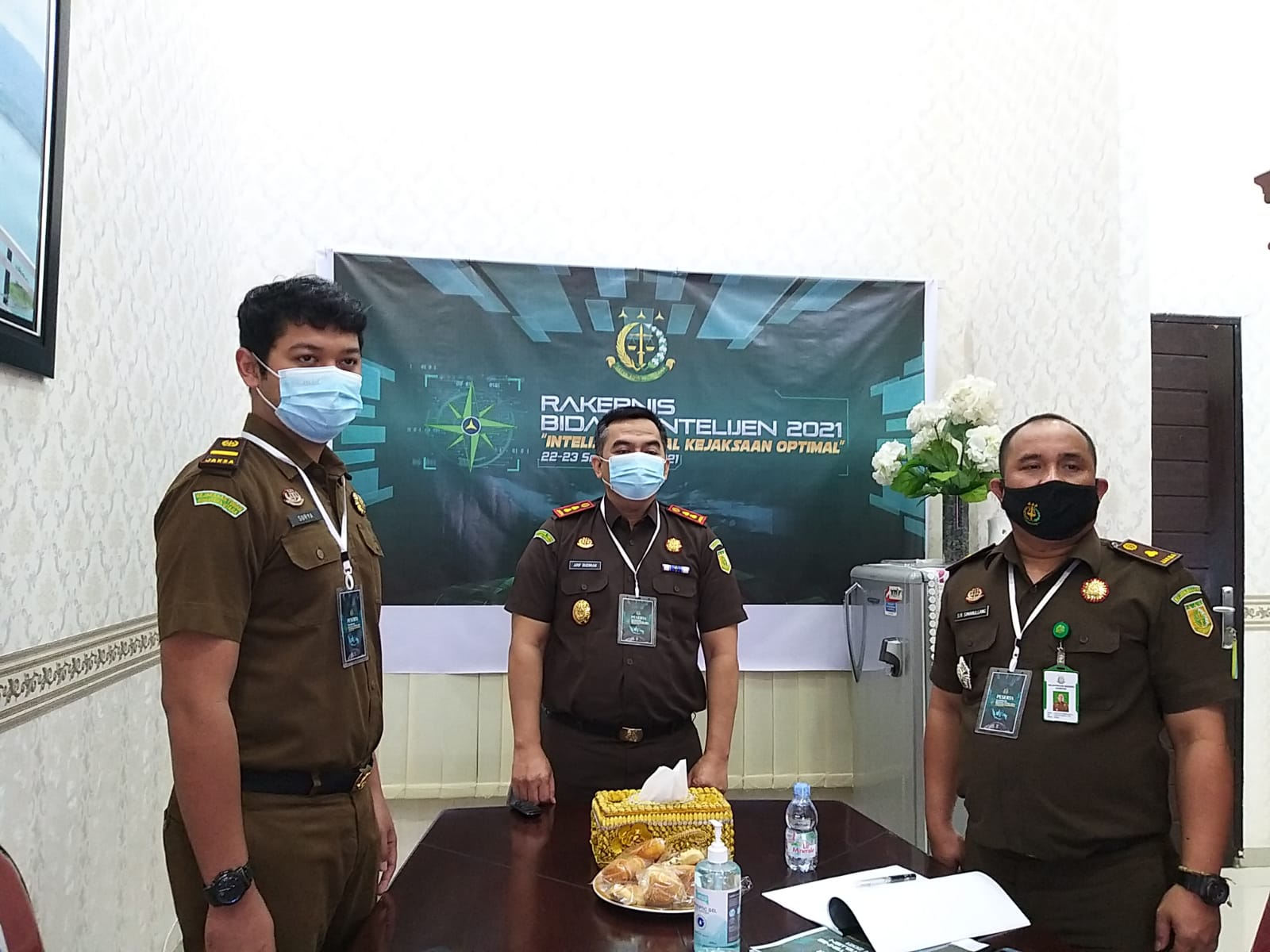 Kejari Kampar Ikuti Rakernis Bidang Intelijen se-Indonesia Secara Virtual