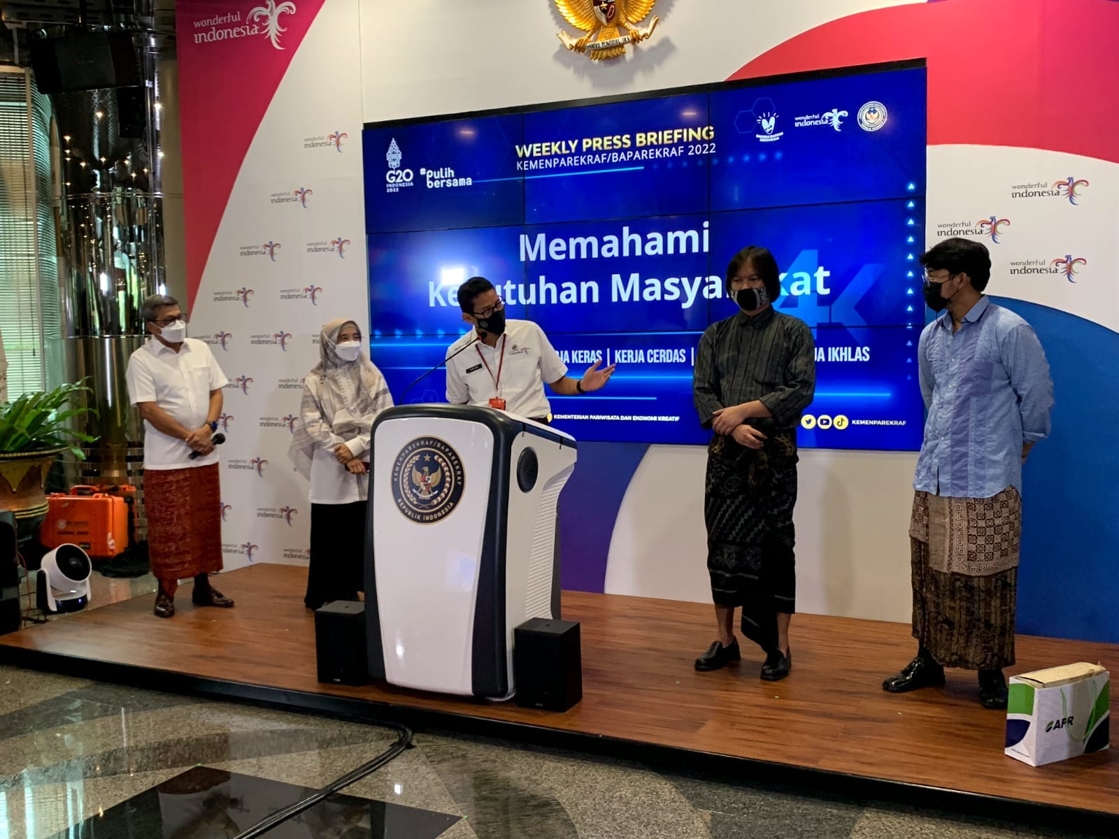 Sandiaga Apresiasi Kontribusi APR- Swara Gembira Lestarikan Tradisi dan Budaya Bangsa