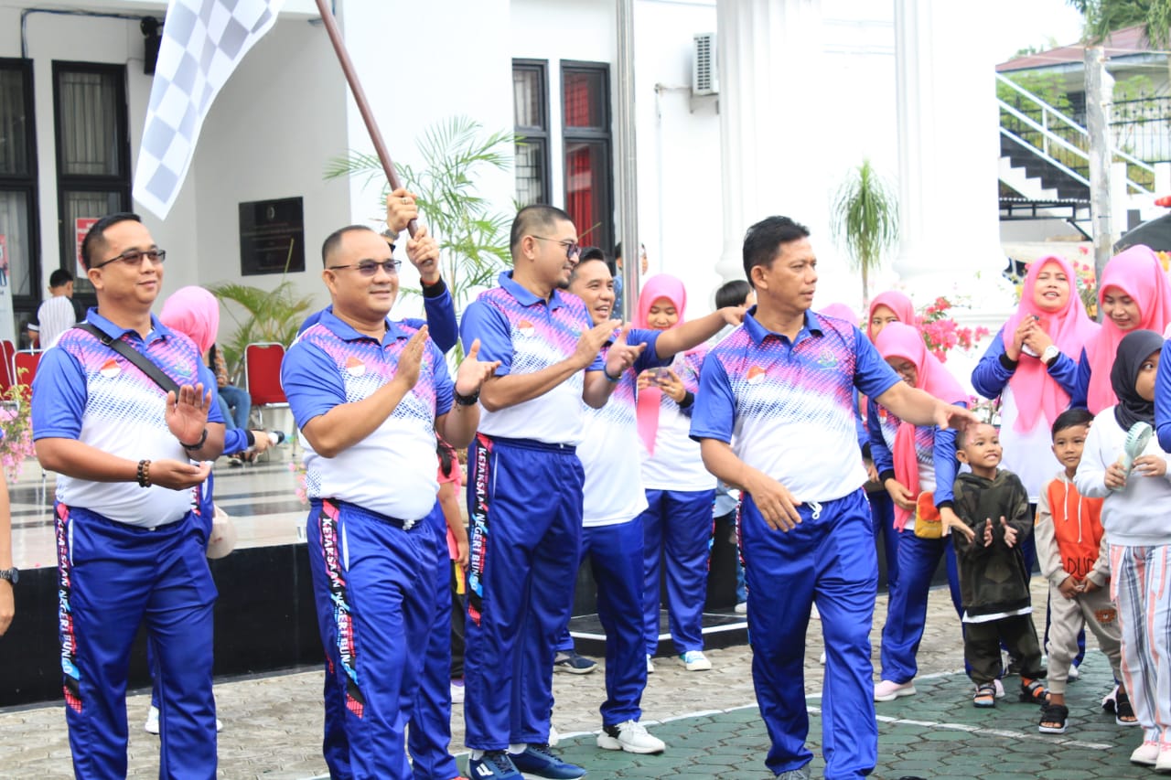 Meriahkan HBA Ke 63, Kejari Bungo Gelar Pekan Olah Raga Bagi Seluruh Pegawai Beserta Keluarga