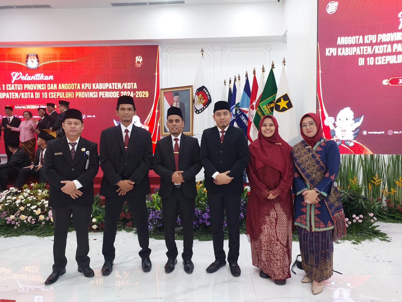 Gelar Rapat Pleno Usai Dilantik, Andi Putra Dipercaya Pimpin KPU Kampar dan Ini Bagian Kordiv