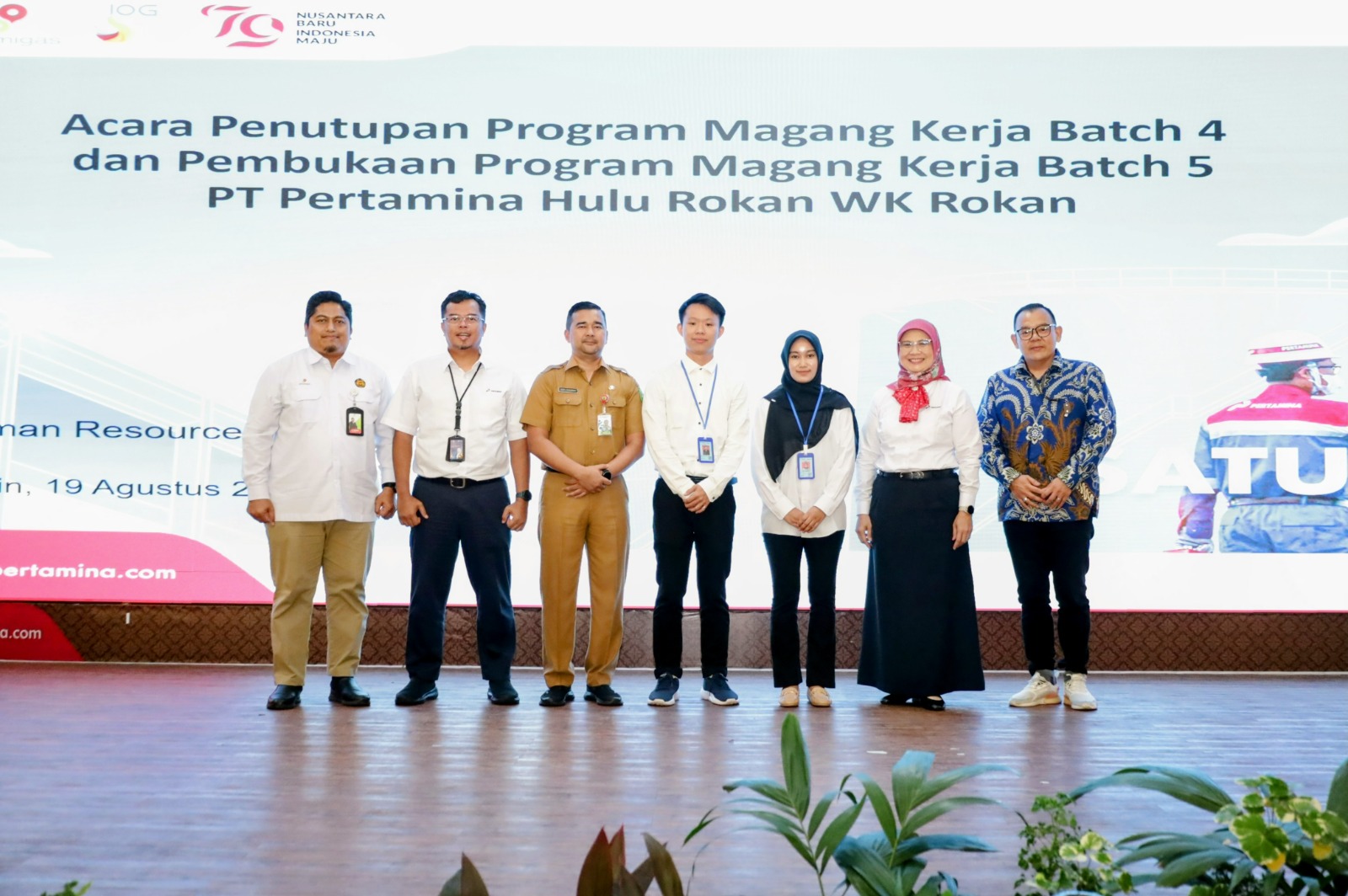 114 Putra Putri Riau Jalani Magang Kerja Angkatan ke-5, Ikhtiar PHR Tingkatkan SDM Unggul 