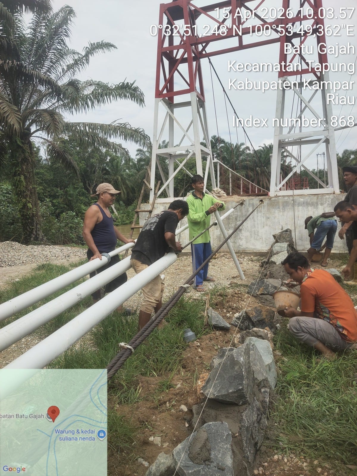 Progres Jembatan Garuda Tembus 86,5%, Pemasangan Lantai Terus Dikejar