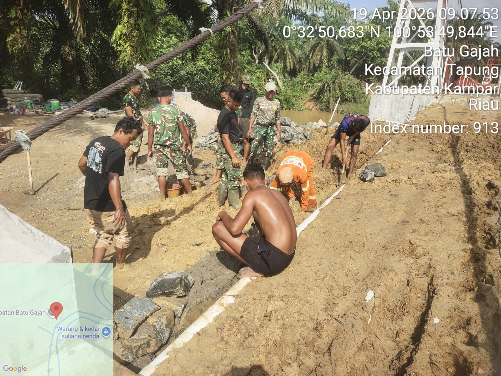 Lintasan Tersambung 100%, Jembatan Gantung Garuda Memasuki Tahap Akhir Pengerjaan