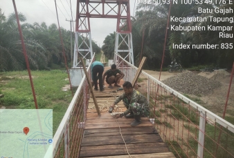 Menuju Tahap Akhir, Pembangunan Jembatan Gantung Garuda Tahap II Capai Progres 84,5%