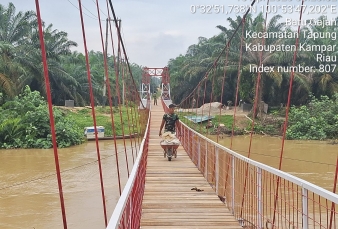 Jembatan Garuda: Jembatan Asa Setinggi 75 Meter yang Memangkas Jarak 100 Kilometer Mulai nyata